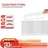 PVC Transparent Self-Adhesive Warehouse ID & Price Tag Card Pocket Sleeve