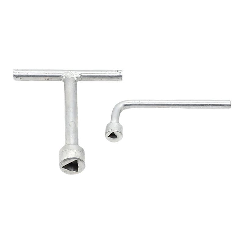 L Shape And T Shape Wrenches With Ergonomic Handle Triangular Socket Spanner Key For Elevator Lift Door 1