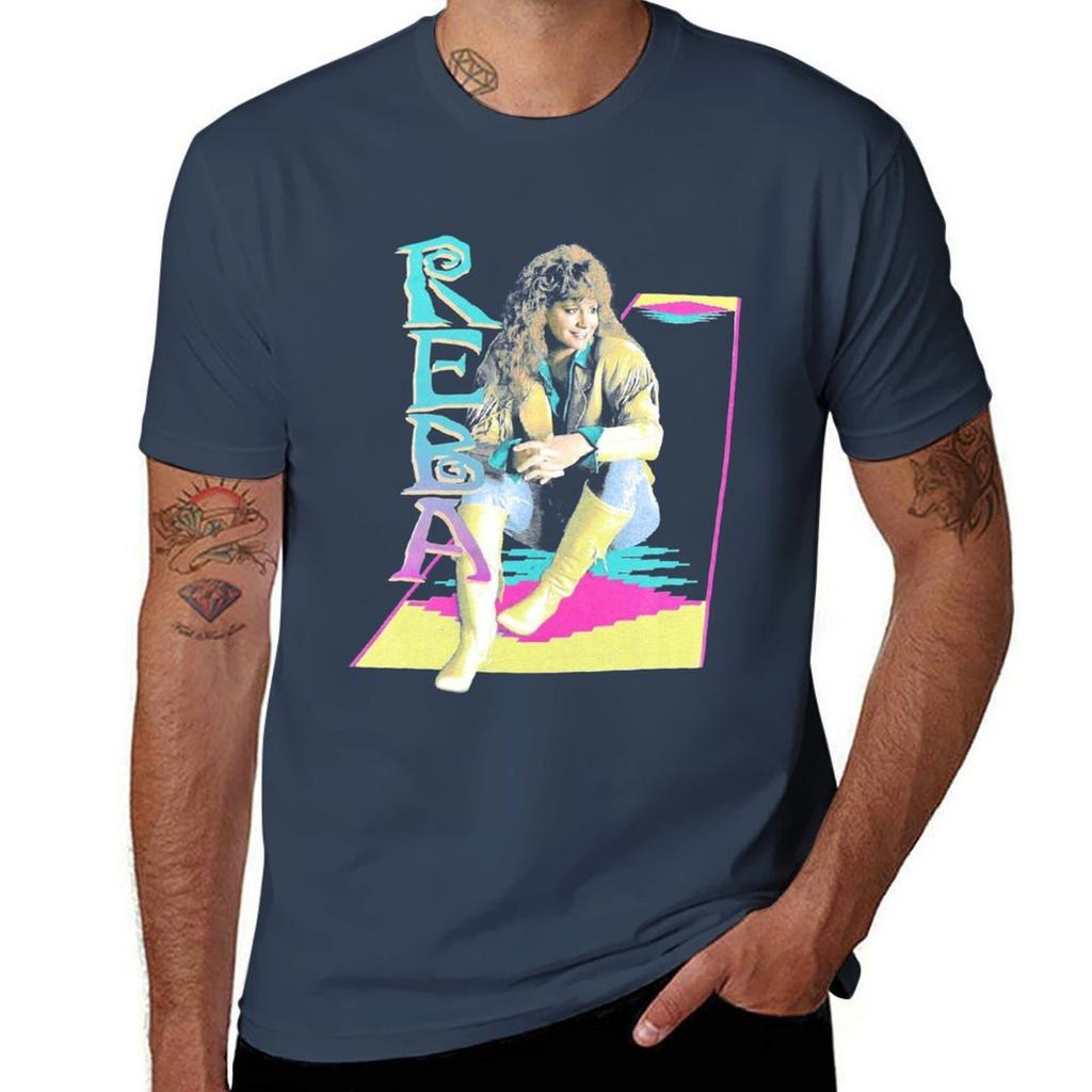 Vintage 1992 Reba Tshirt Large Size Short Sleeve Tshirt
