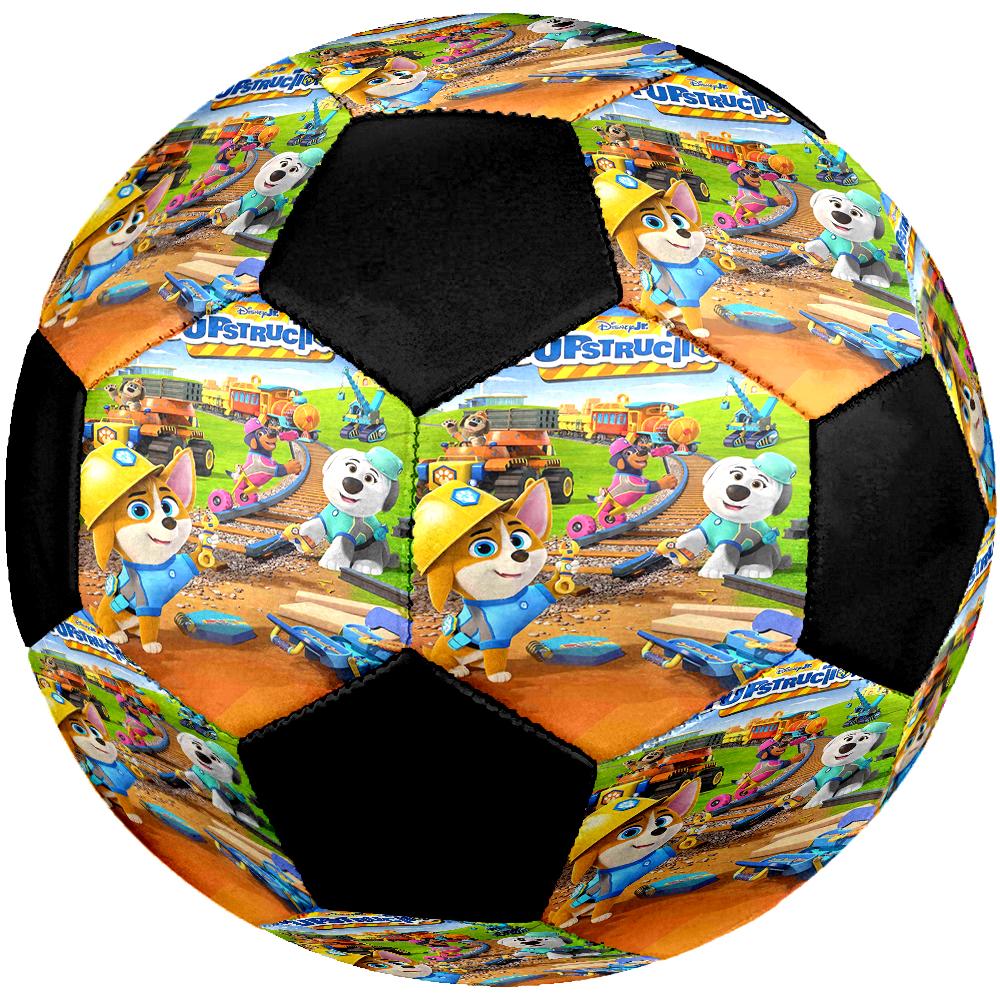 Pallone da Calcio Tema Pupstruction Misura 5, Adatto per Partite Indoor e Outdoor, un Regalo Adatto a Tutti.