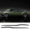 2Pcs Car Side Body Waistline Stickers Racing Stripe Vinyl Film Decals Auto Accessories For Dodge Challenger SRT Hellcat SXT GT