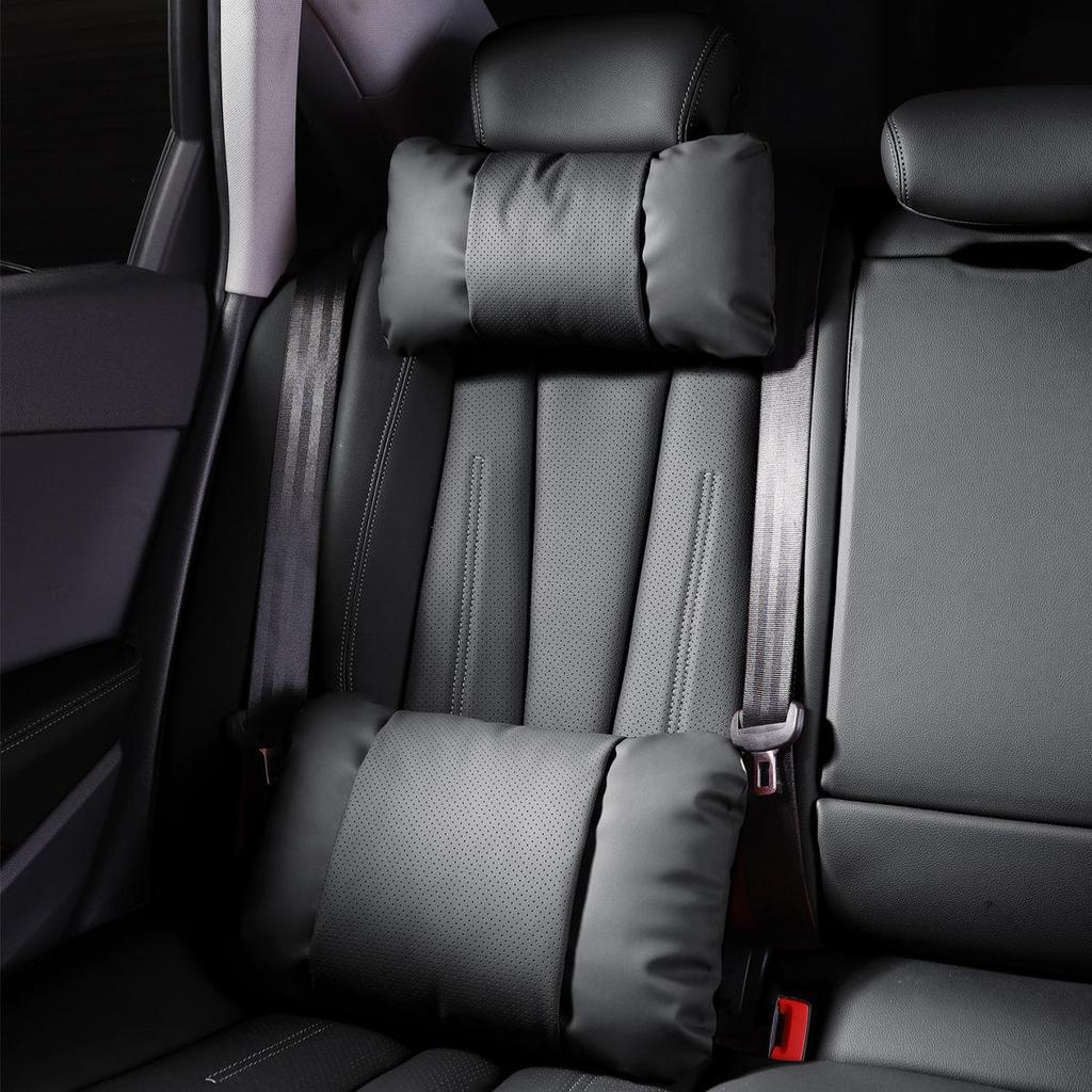 Leather Headrest Cover for Buick GL8, Encore Plus, Lingshang E5, Avia, Regal, Lu Zun, Angke Qi, and Century