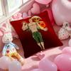 Anime The SSeven DDeadly Pillow Case Soft Plush Fabric DoubleSided Printed Cushion Cover Warm Winter Sofa Pillow Case