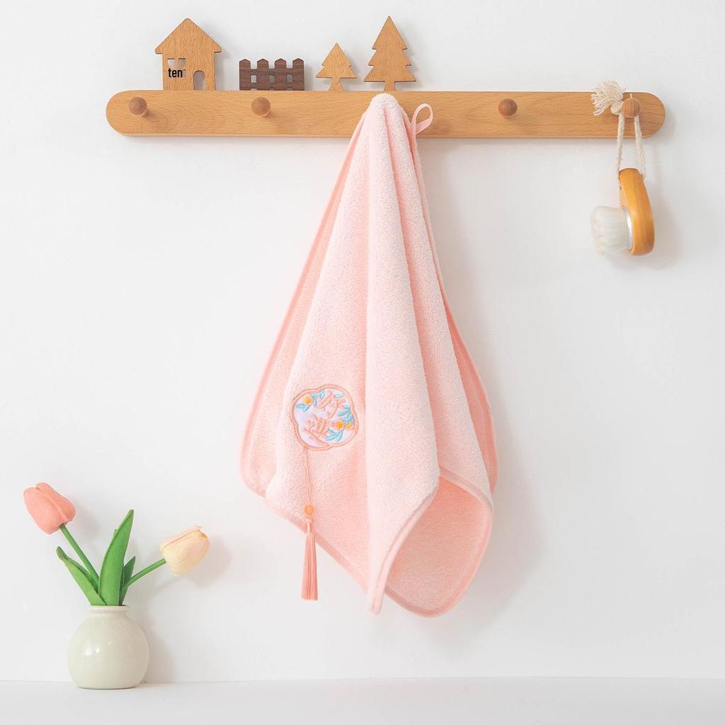 Chinese Style Tassel Towel - Embroidered Bridesmaid Wedding Gift
