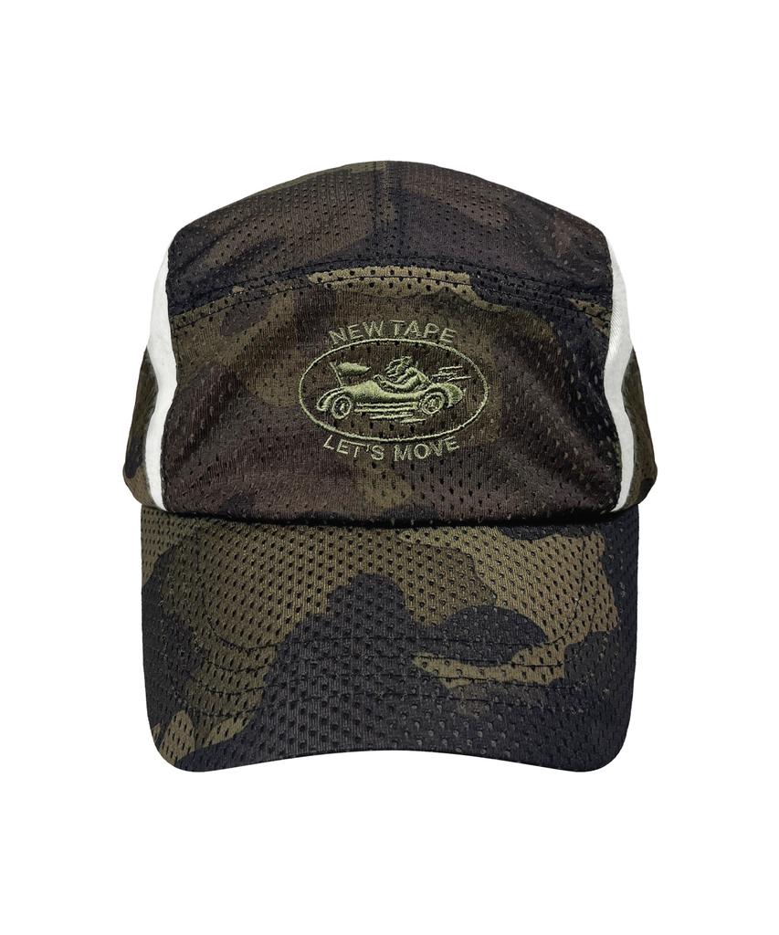 Nyuteib Track Mesh Oversized Camp Cap - Camo