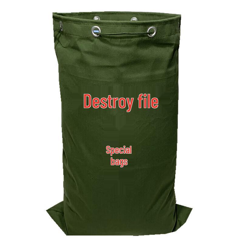 Thickened Canvas Paper Shredding Bag
