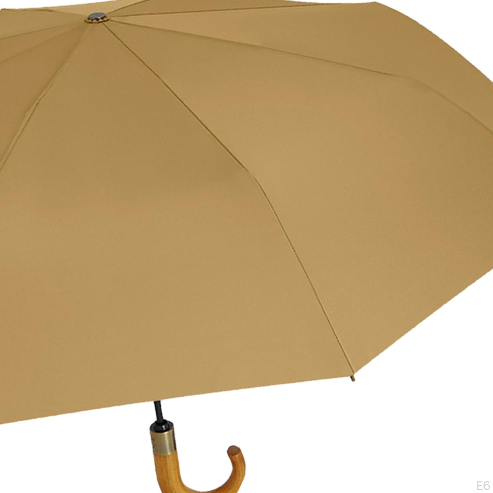 Складной зонт 8 спиц ветрозащитный для активного отдыха кемпинга походов чёрный — фото 4