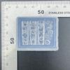 Nail Art Moulds Silicone 3D Template Nail Designing Tool Delicate Shape Silicone Handmade Molds for Manicure Creation