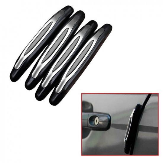 4X Car Accessories Door Edge Strip Guards Cover Anti-Scratch Protector Stickers