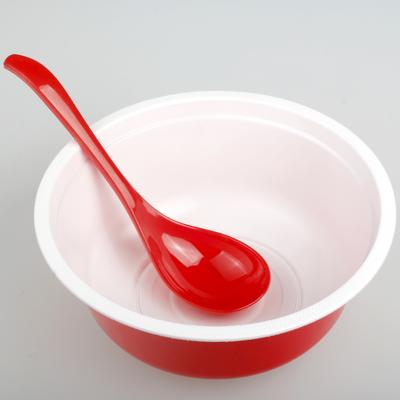 10 Pcs Wedding Disposable Thickened Festive Soup Spoons