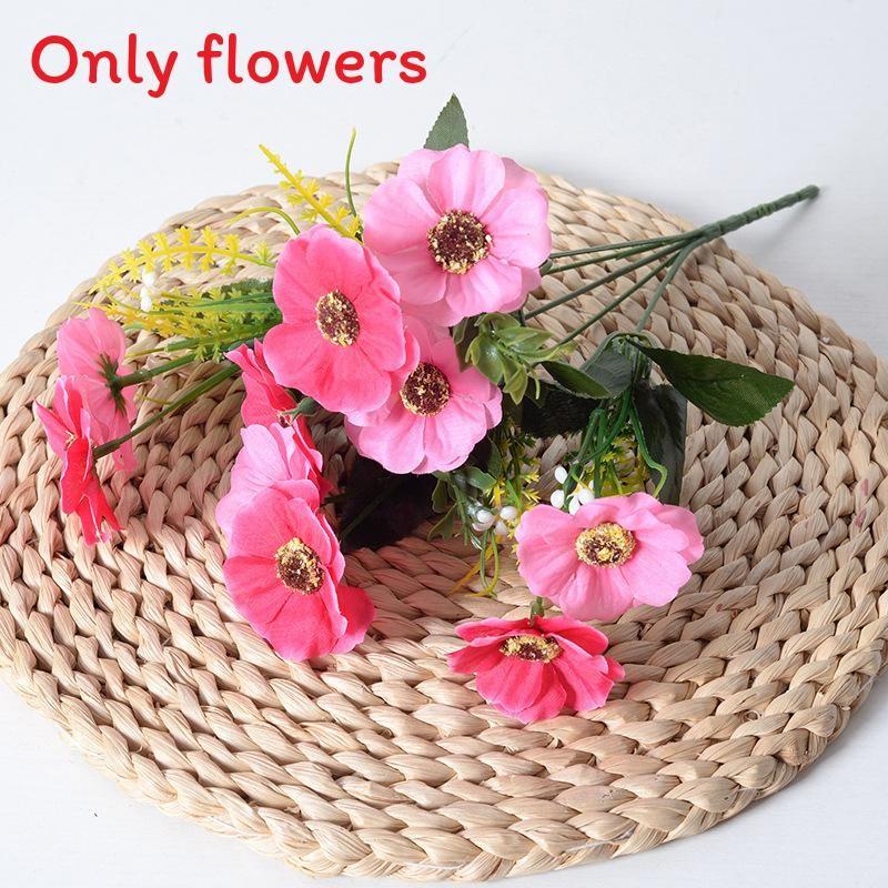 Cherry Artificial Blossoms Wedding Garden Setting Decorative Fake Flower Bouquet