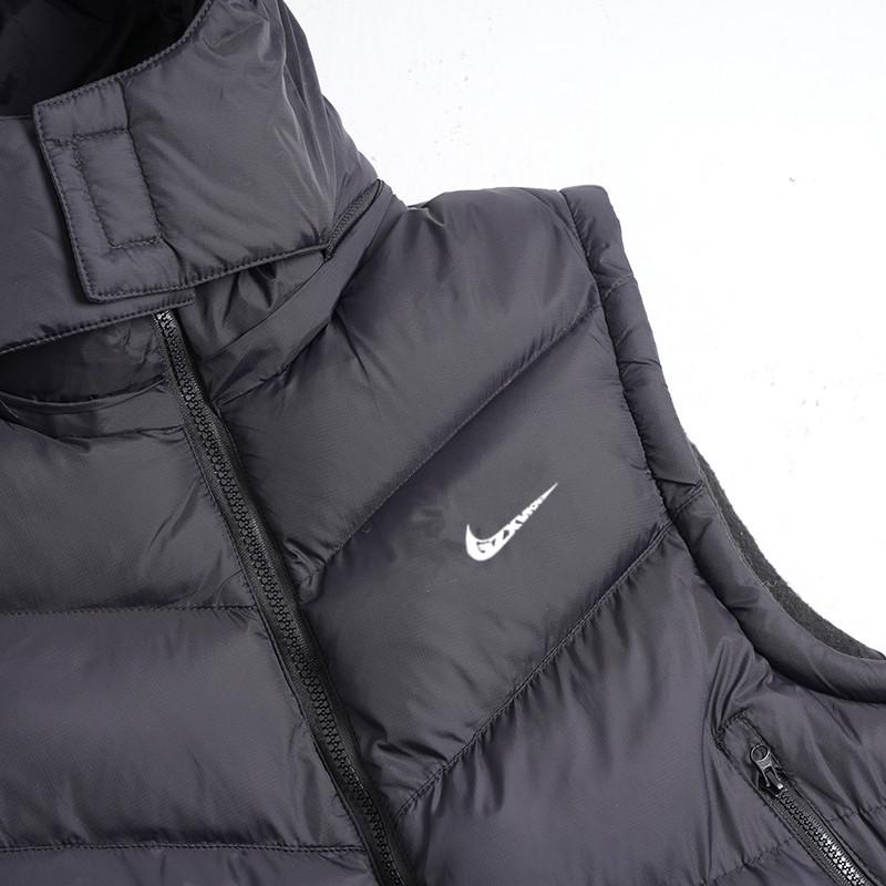 Men's Reversible Hooded Down Cotton Vest - Trendy, Loose, and Thick for Autumn/Winter