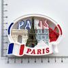 Frankreich Reise Kühlschrank Aufkleber Paris Korsika Tourismus Souvenirs Magnetische Aufkleber für Kühlschrank Hochzeitsgeschenke Kühlschrankmagnete