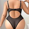 Sexy Spitzen-Bodysuit für Übergrößen