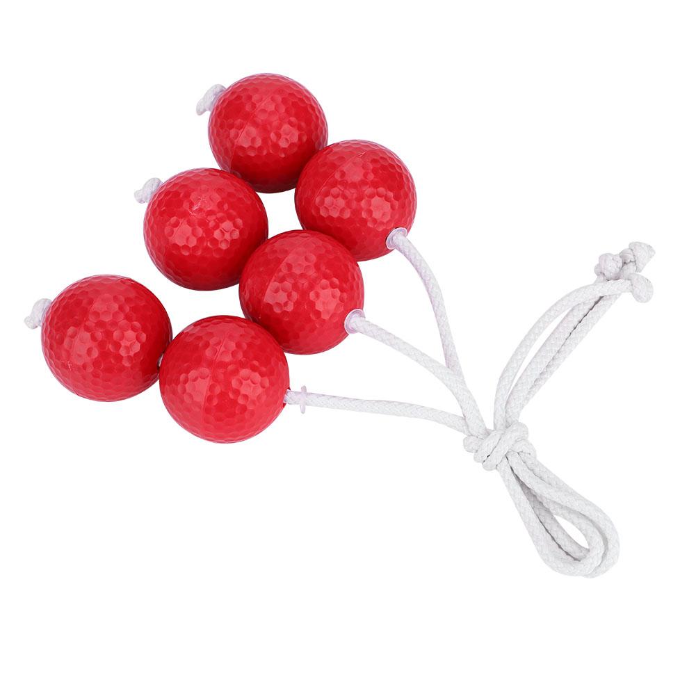 

3 Pairs Ladder Toss Bolas Set Replacement Sports s Red
