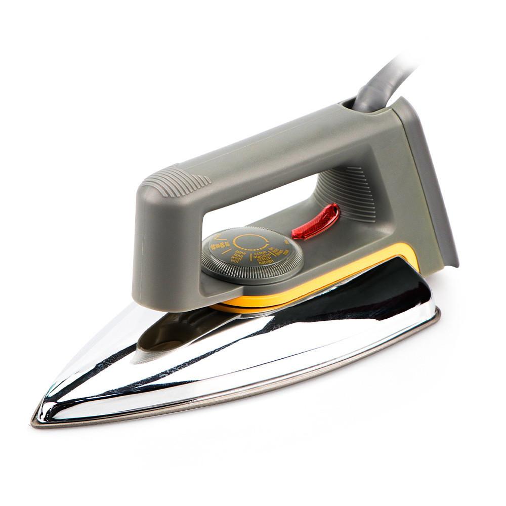 Oldfashioned Electric Clothes Iron With Mechanical Temperature Control For Household Tasks