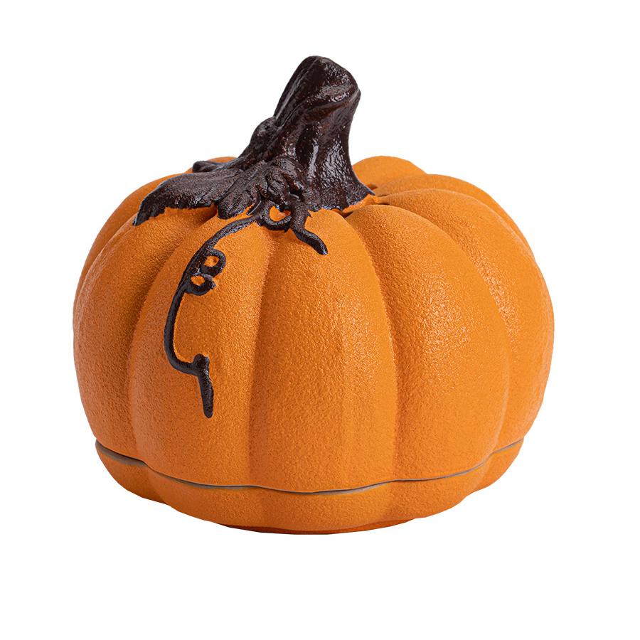 Ceramic pumpkin incense burner, agarwood creative pumpkin desktop decoration, tea room aromatherapy stove decoration
