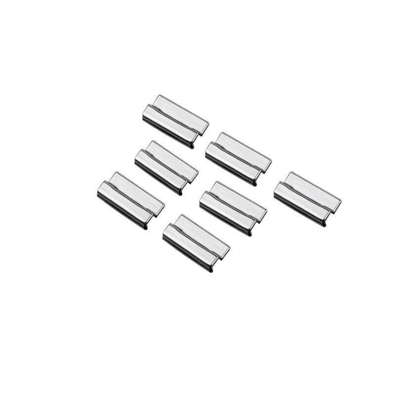 For Buick Envision 2016-2020 Silver Window Lift Panel Switch Button Sticker Trim