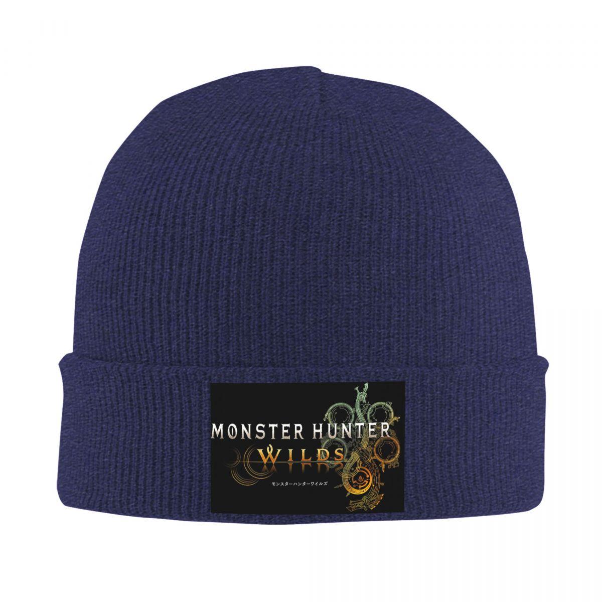 

Monster Hunter Wilds Guardian Arkveld Warm Knitted Cap Winter Knit Bonnet Hat Skullies Beanies Hip Hop Caps for Unisex One Size