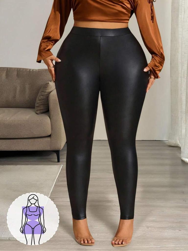 Z 11554 Women's Colorful Leather Pants