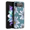 Cartoon Print Phone Case for Samsung Galaxy Z Flip 3 4 5 Folding Mobile Shell For Samsung Z Flip3 Flip4 Flip5 PC Hard Cover