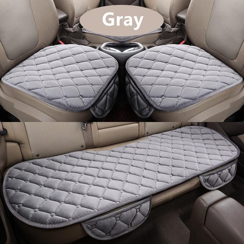 

Soft Cotton Car Seat Cushion Front Back Seat Covers Auto Chair Pad Mat Car Supplies