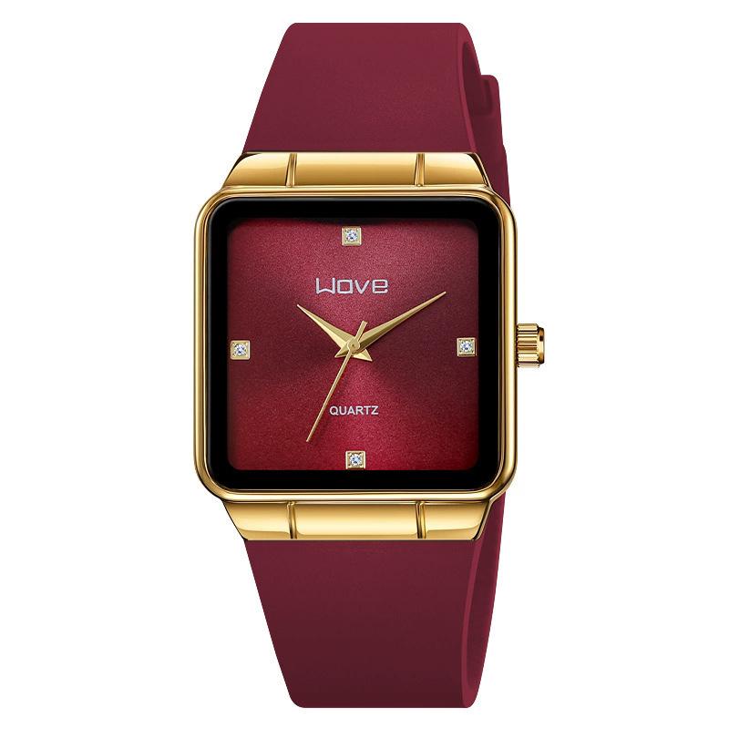 Watch Stylish Simple Square Men'S Watch Personalized Simple Quartz Watch With Student