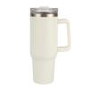 40oz Stainless Steel Beer Mug with Handle and Straw