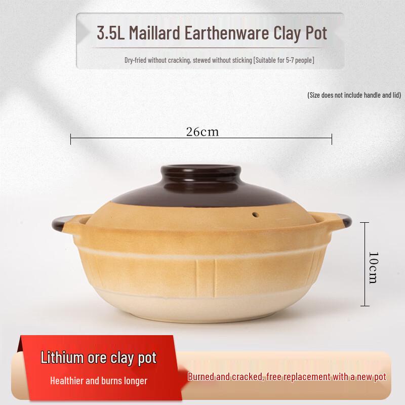 

Traditional Clay Pot for Gas Stove Cooking