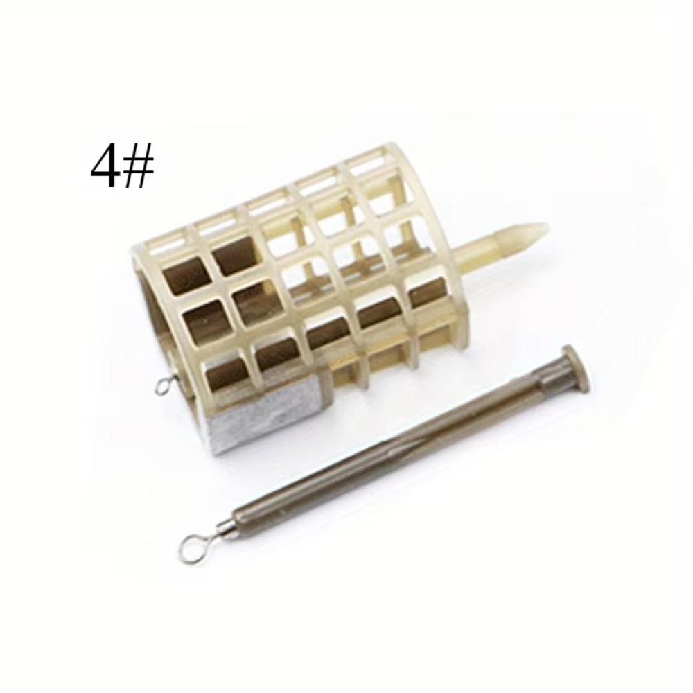 

Прочные рыболовные снасти Прочная кормушка для прикормки Очень подходящая тонущая кормушка Рыбалка на малька 30g-5 grid