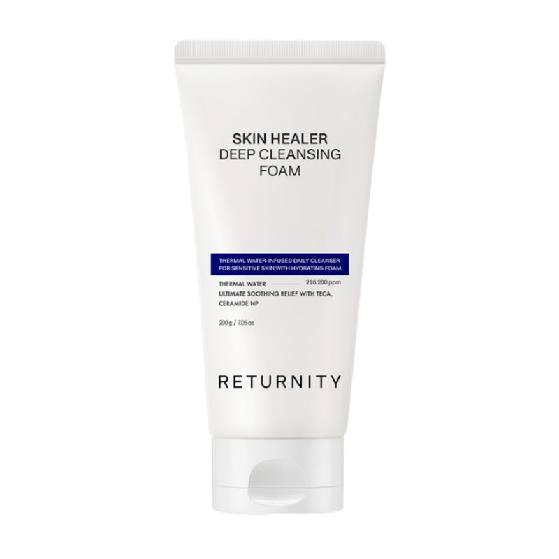 

[Returnity] Skin Healer pH Balanced Cleansing Foam (200g) – Gentle Recovery & Deep Pore Cleansing 200g x 1ea
