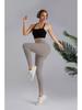 High-Waist Tummy Control Peach Hip Nude Yoga Pants - Breathable, Solid Color for Women