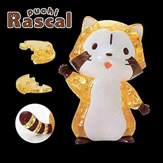 Crystal Puzzle Rascal the Raccoon Petit Rascal 48-piece
