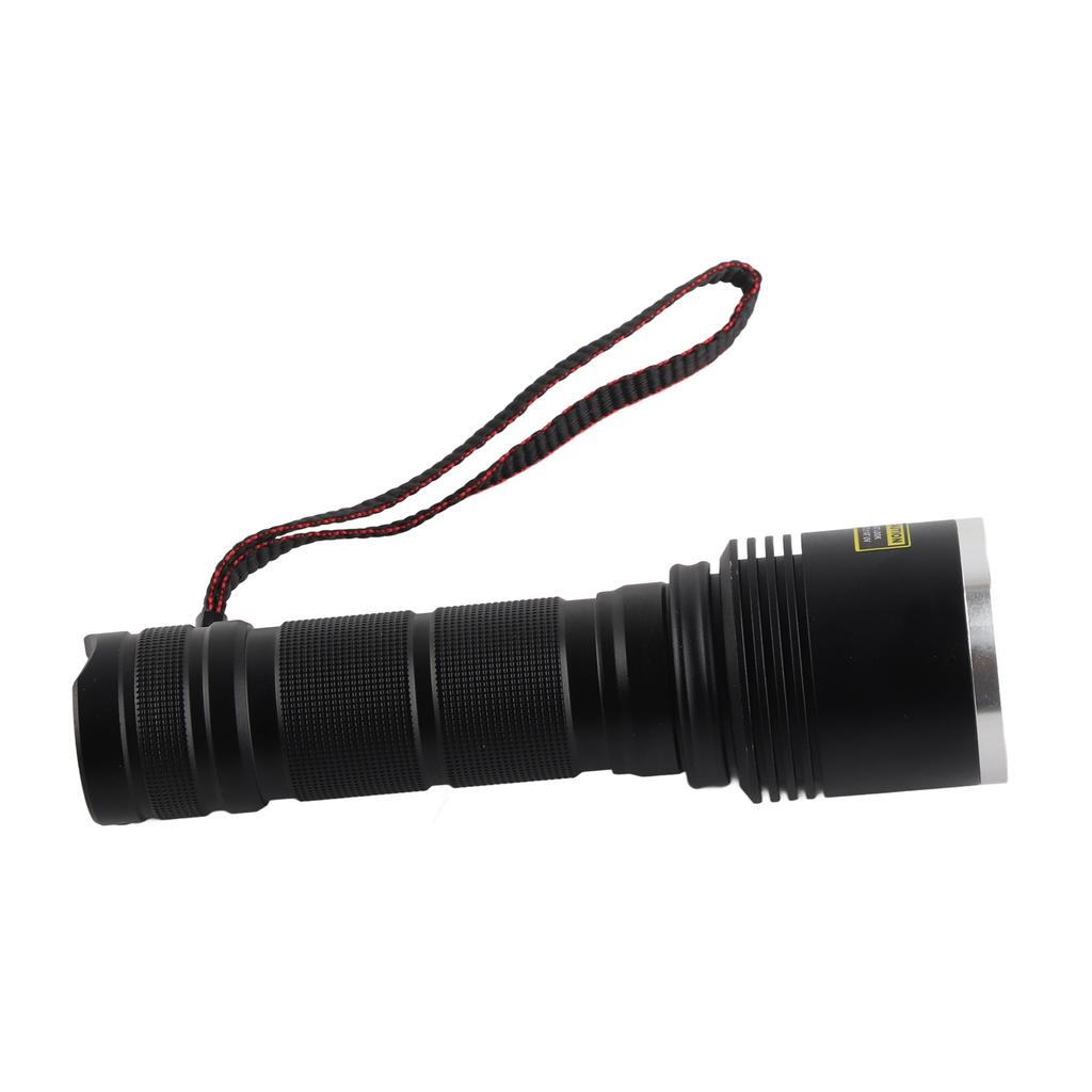 UV Flashlight LED 365nm Blacklight Torch Aluminium Alloy Shell Ultraviolet Flashlight 40W 1800mW