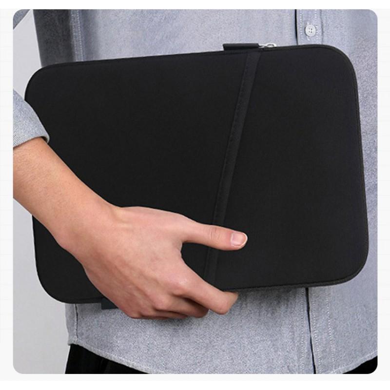 Waterproof Shockproof Laptop Sleeve 13-inch Notebook With Air Cushion Padding Large Capacity Portable Carry Case