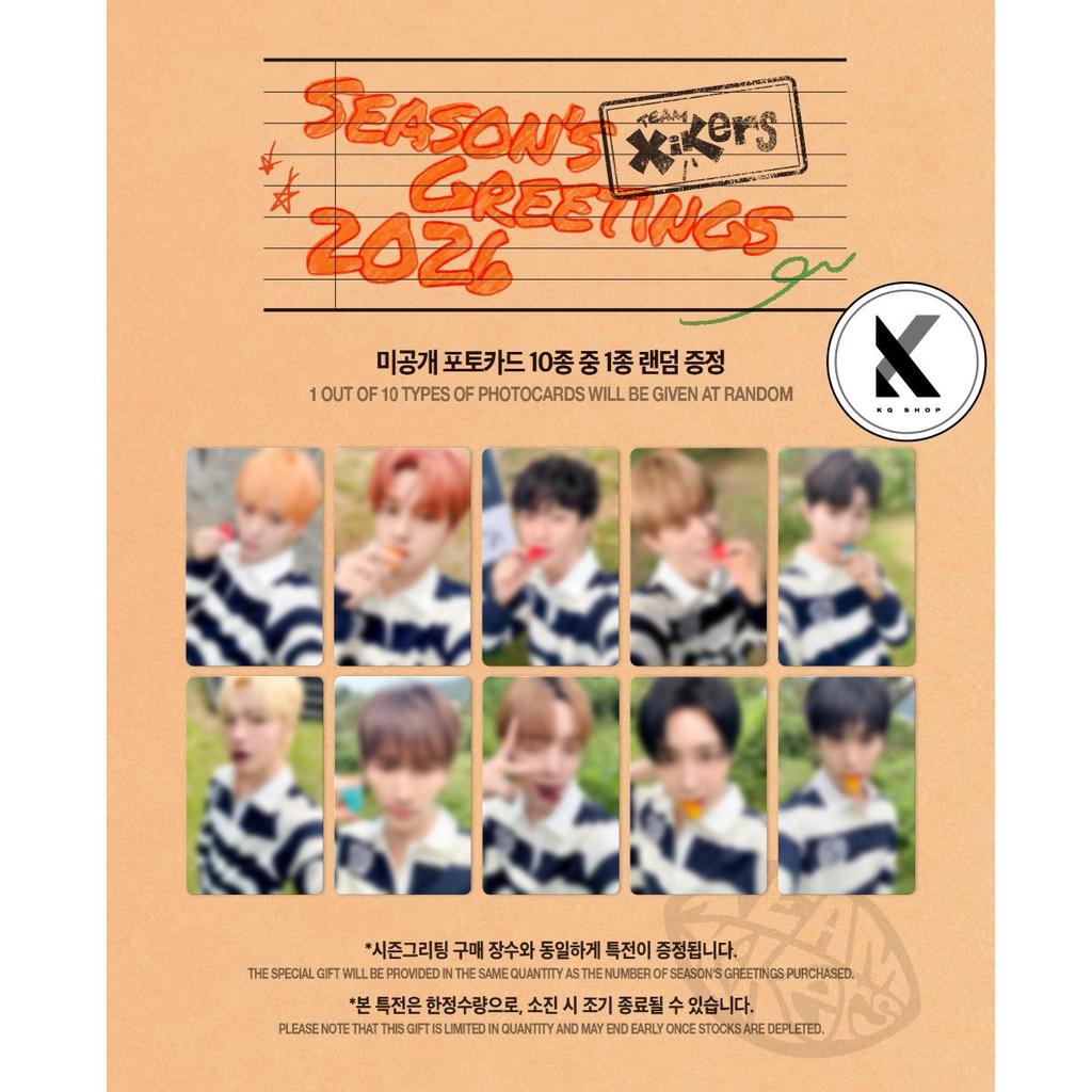[POB] xikers 2026 SEASON'S GREETINGS