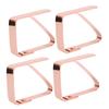 4Pcs Stainless Steel Table Cloth Cover Clips Anti Slip Tablecloth Holder Clamps