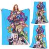 Anime JOJO HD KUNST Decken Weich Warm Flanell Überwurfdecke Plüsch für Bett Wohnzimmer Picknick Reise Zuhause Sofa