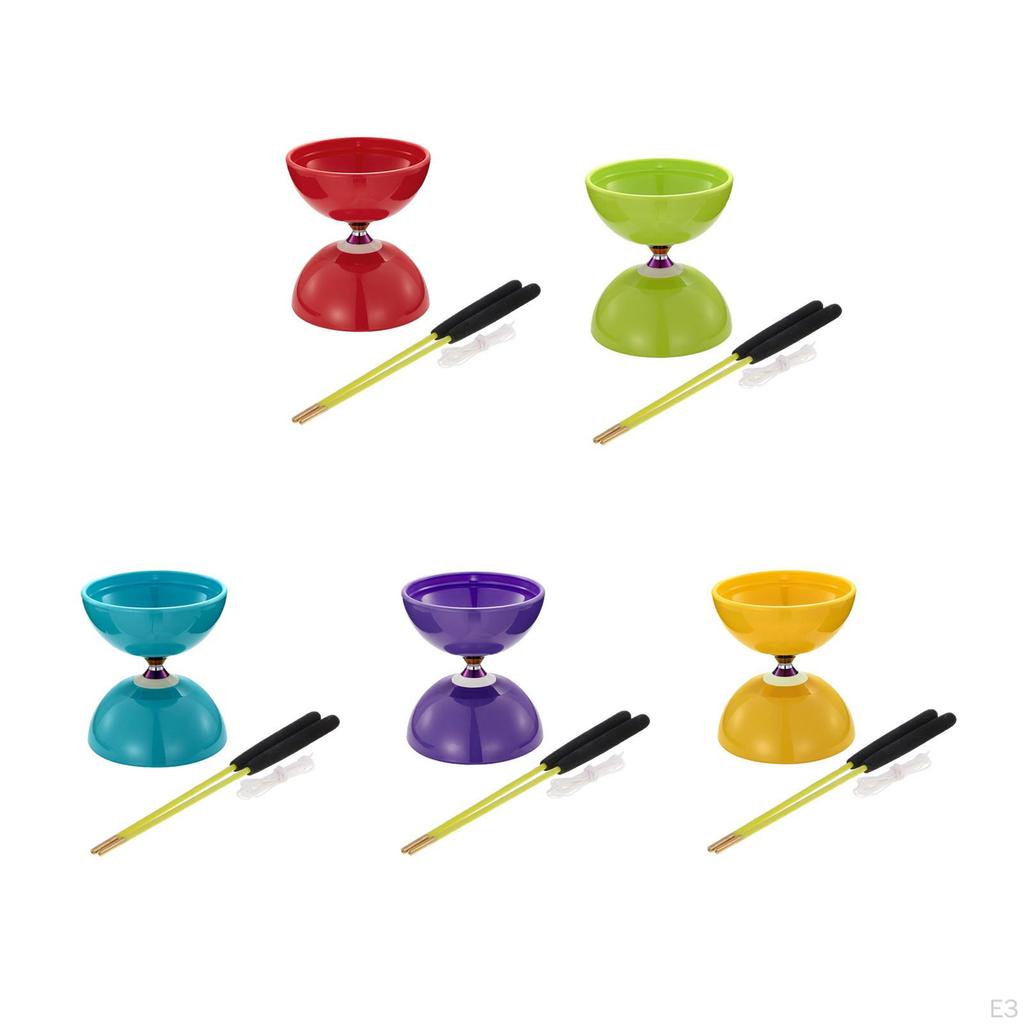 Classic Diabolo Toy Set with Sticks for Beginners and Community Events