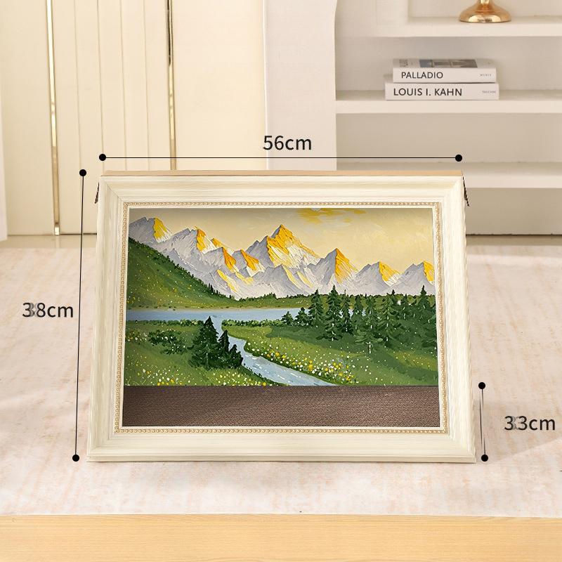 

Картина маслом По Рамка Кошачья кровать Когтеточка Износостойкая Кошачья игрушка Универсальная 3D Рамка Кошачье гнездо Для всех сезонов