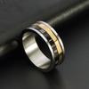 Stainless Steel Rotatable Roman Ring for Men Industrial Adjustable Statement Ring Hypoallrengenic Index Finger Jewelry Gift