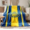 Al-Nassr FC Weich und bequem Flanell Geeignet für Sofas Wohnzimmer Outdoor-Camping Reisen und auch ein tolles Jubiläumsgeschenk