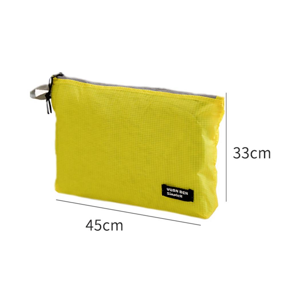 Silikonbeschichtete Gepäckaufbewahrungstasche Ultraleichte Multifunktionale Reise-Organizer-Tasche Reißverschlusstasche Nylon Gepäck Unterverpackungstasche