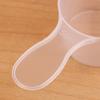 10 Pezzi 15/25/30/35G Cucchiaio Trasparente in Plastica per Latte in Polvere con Graduazione in ml Cucchiaio Misurino da Cucina per Cottura