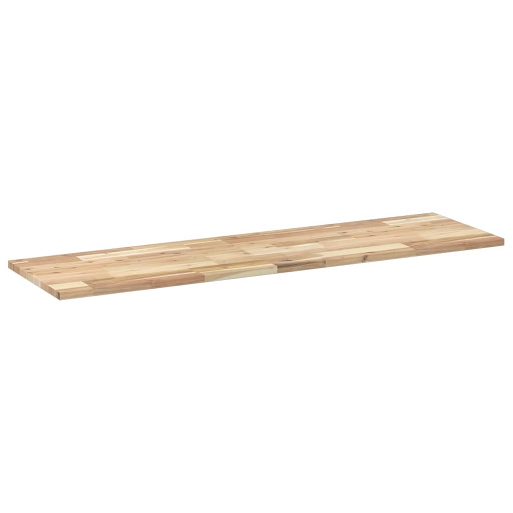 Floating Shelf 120x40x2 cm Solid Acacia Wood Untreated