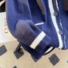 Damenjacke Herbst Locker Sanfter Wind All-Match College-Stil Strickjacke