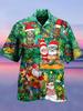 Camisas Hawaianas Transpirables Sueltas con Estampado 3D Modernas Geniales de Moda Tops para Fiesta en la Playa Mangas Cortas Verano para Hombre