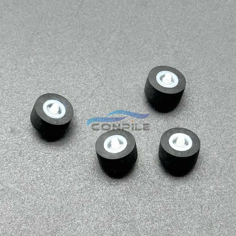 4pcs Pinch Roller 12X6x2mm for JVC 218 254 354 318 718 cassette deck tape Recorder