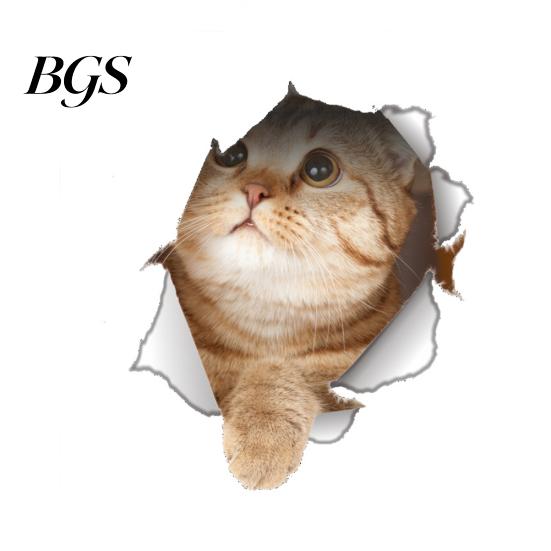 Niedliches Katzen-Hunde-Muster, Toilettendeckel-Abdeckungsaufkleber, Wandaufkleber, Badezimmer-Heimdekoration