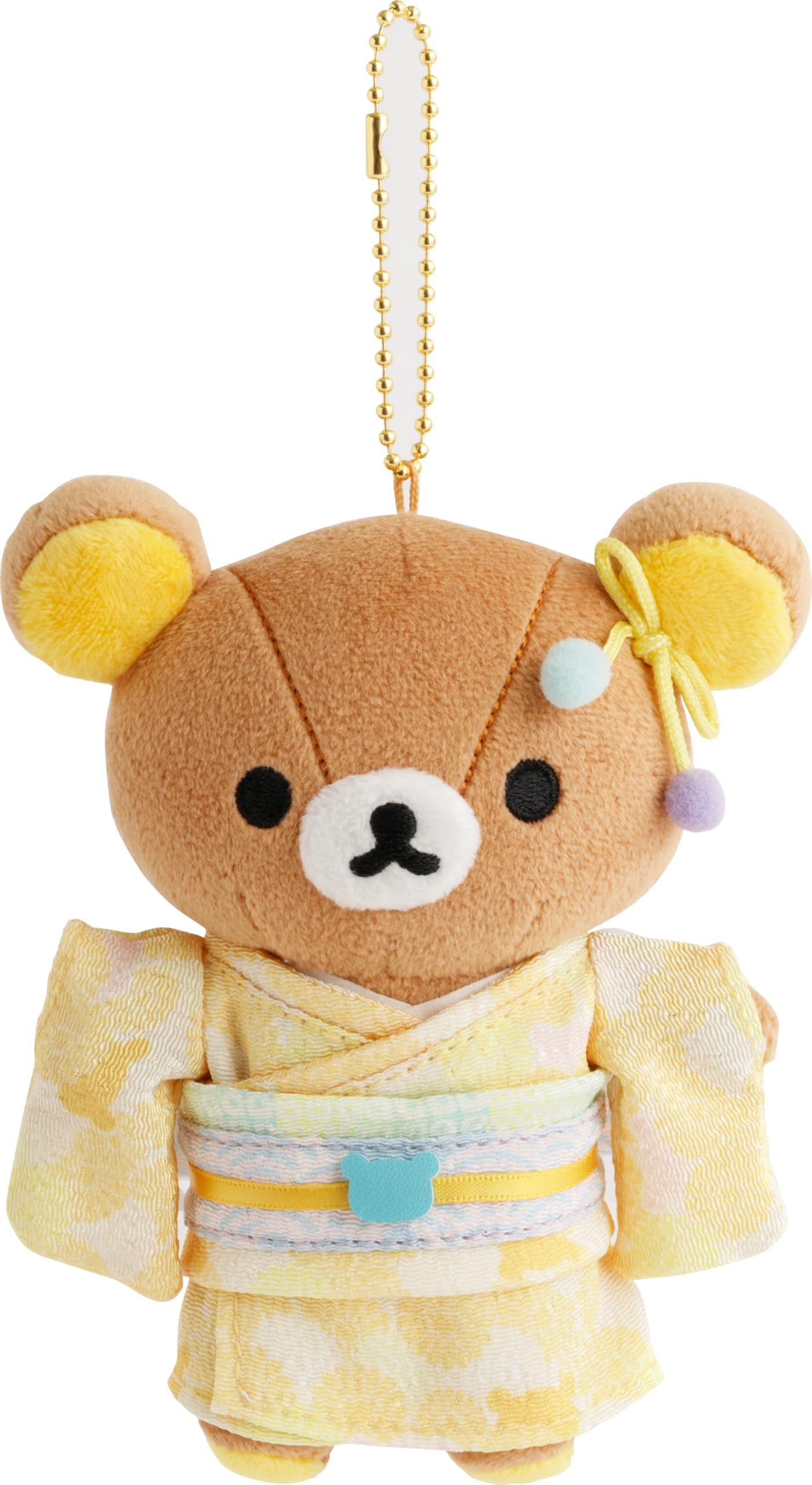 MV57301 Rilakkuma Hanging Plush Toy Rilakkuma (Kimono)
